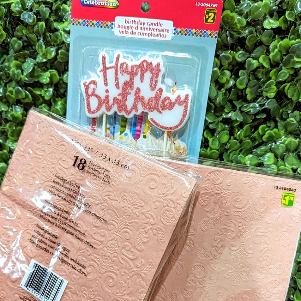 Happy Birthday Rose Gold Bundle